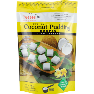 NOH Coconut Pudding Haupia 3 Lb Bulk