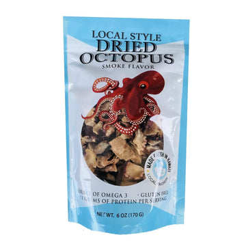 Hilo Fish Company Local Hawaiian Style Smoke Flavor Dried Tako Octopus