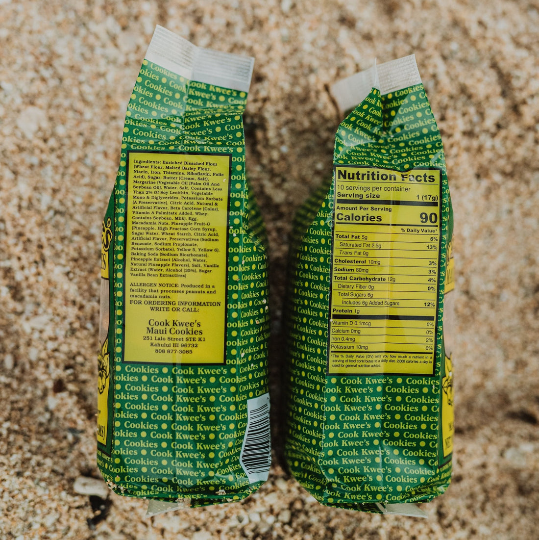 Maui Cook Kwees Pineapple Mac Nut