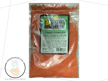 Aloha Gourmet Li Hing Mui Powder Favorite Hawaiian Seasoning Powder 2/2.5oz ea